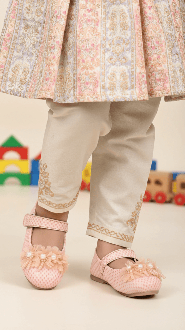 Girls Pink Formal Pumps KD0939