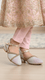 Girls Golden Fancy Pumps KD0948