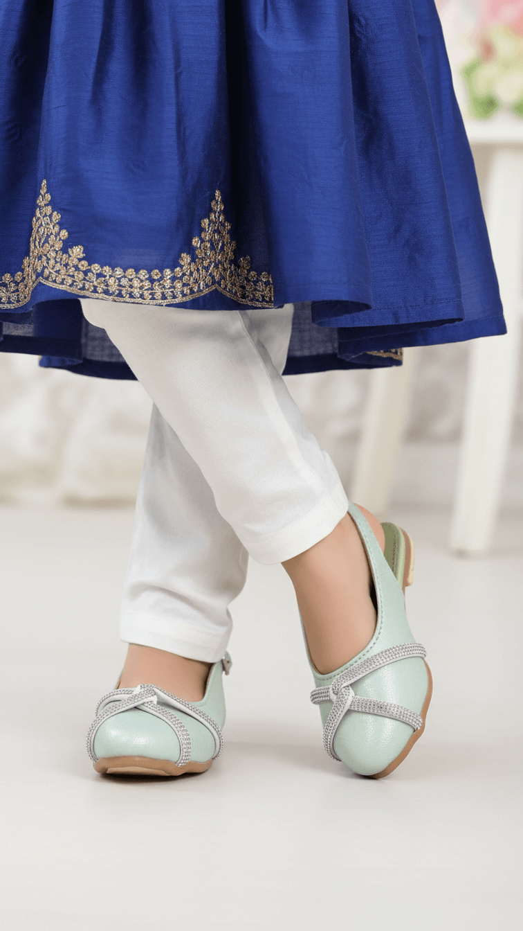 Girls PISTAGREEN Fancy Pumps KD0976