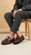 Boys Coffee Formal Moccasin KD0995