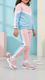 Girls Pink Casual Shoes KD1671
