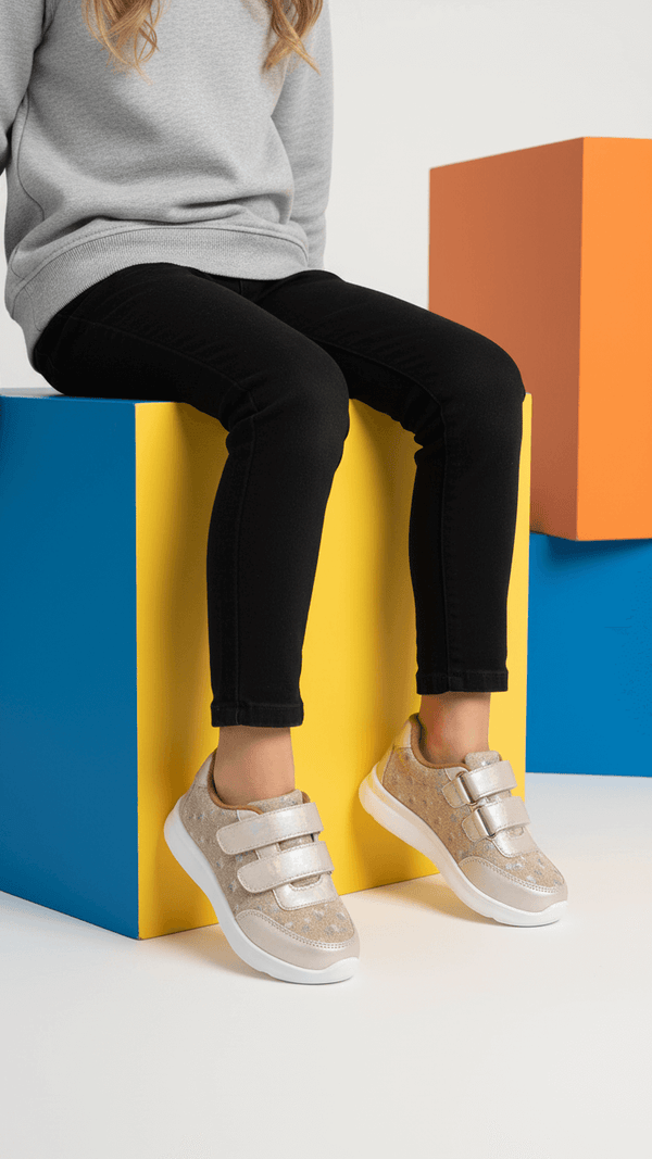 Girls Golden Casual Jogger KD1675