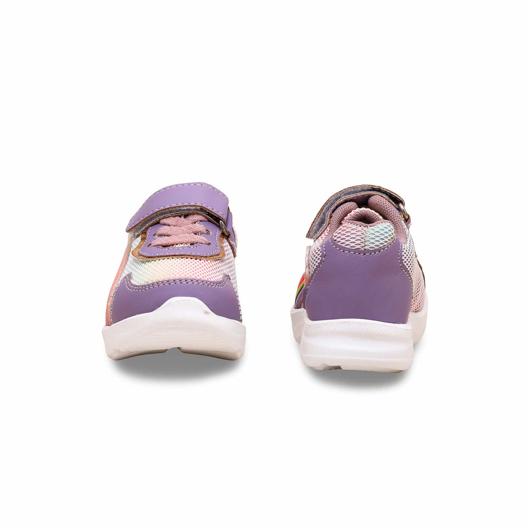 Girls Purple Casual Jogger KD1677