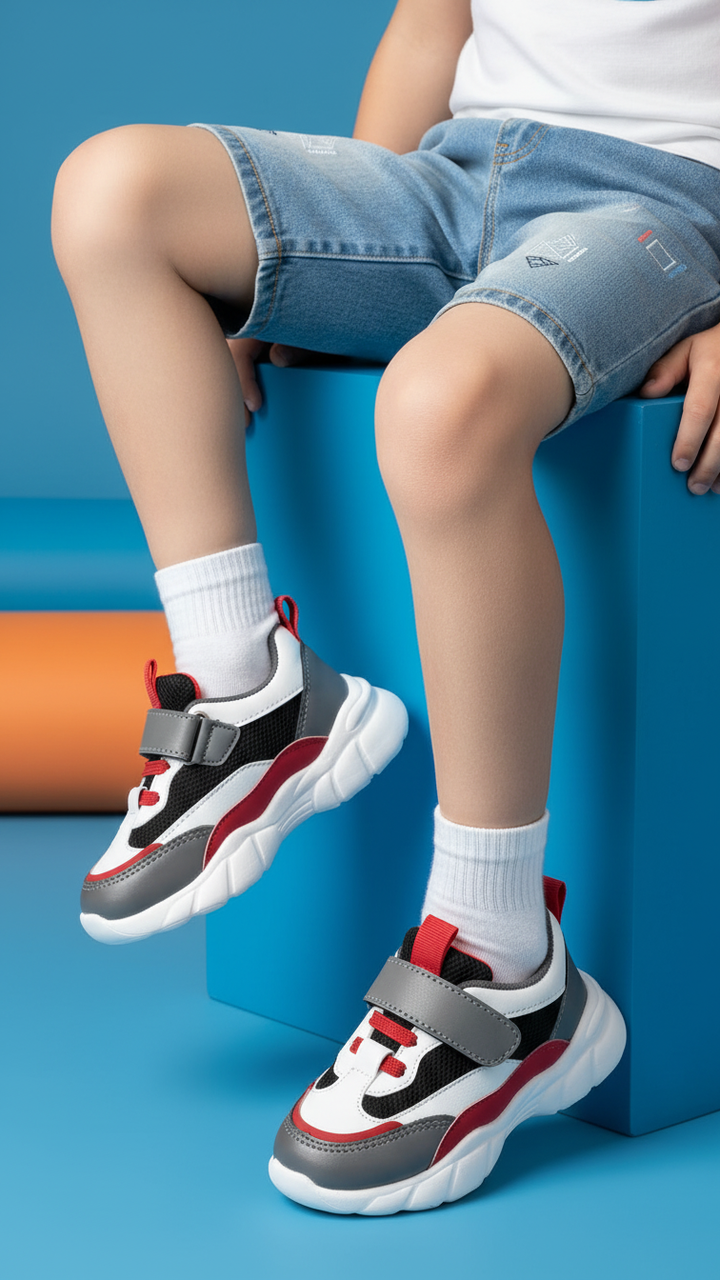 Boys Grey Casual Jogger KD1691