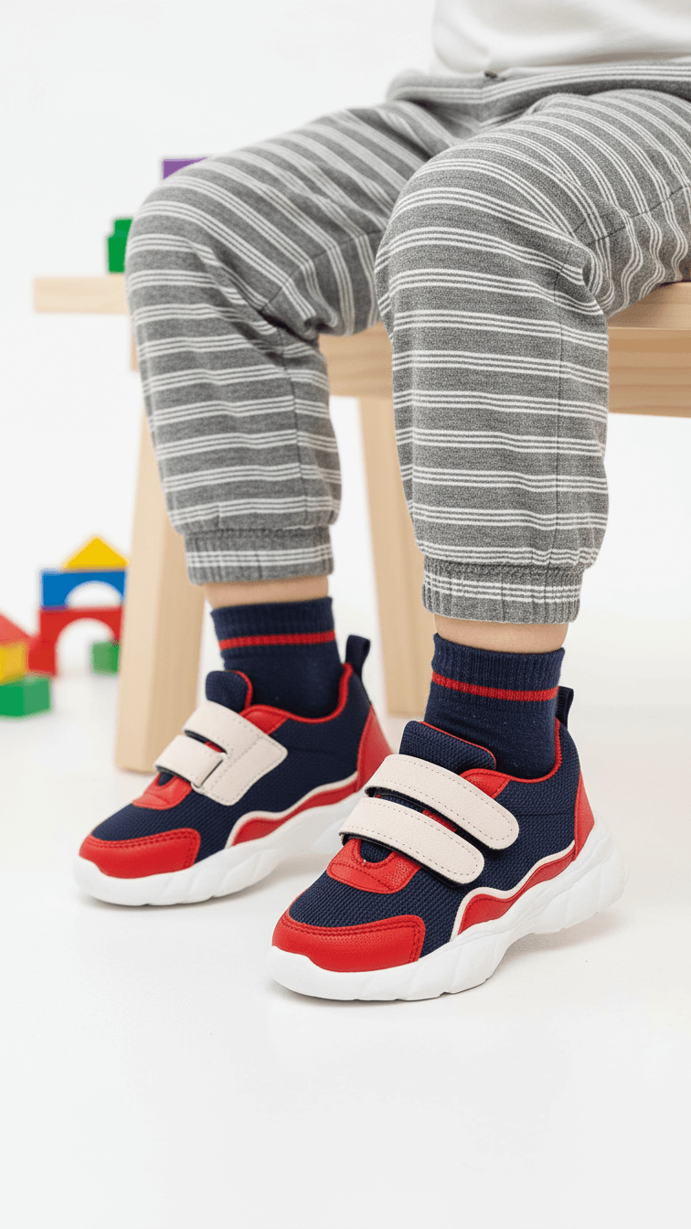 Boys Red Casual Jogger KD1692