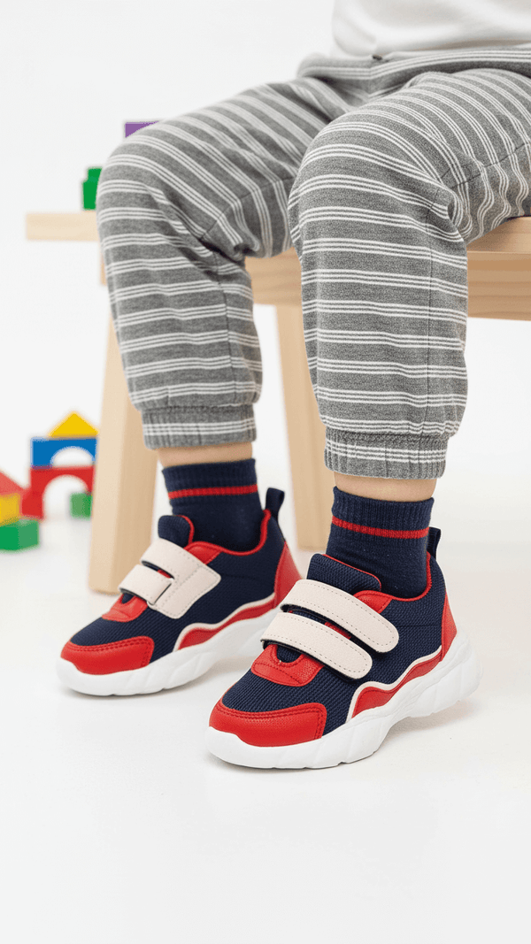 Boys Red Casual Jogger KD1692