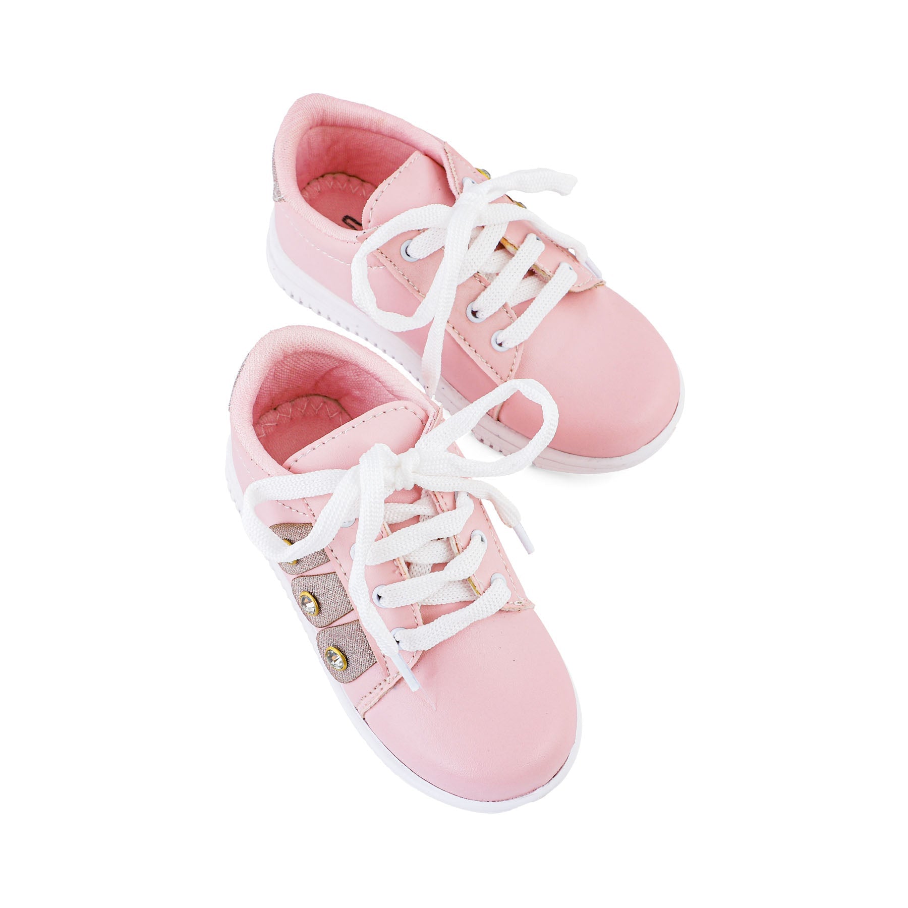 Girls Pink Casual Jogger KD1707