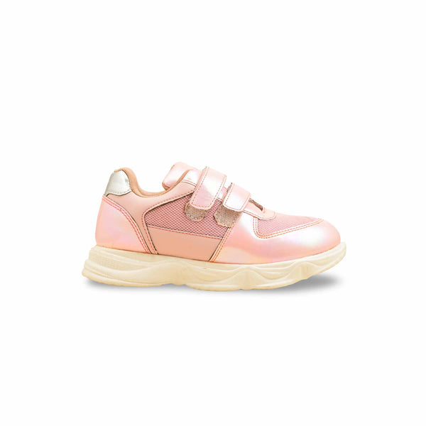 Girls Pink Casual Jogger KD1738