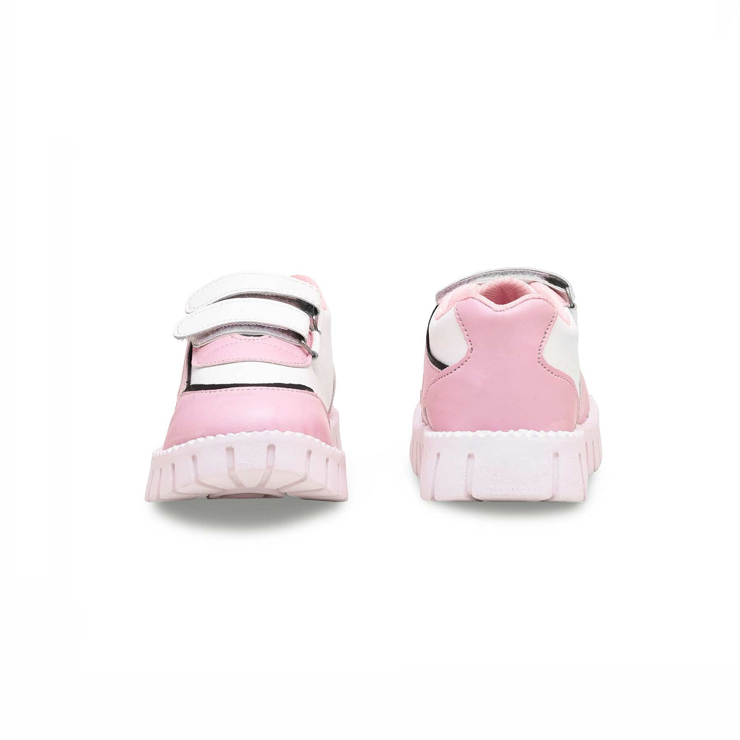 Girls Pink Casual Jogger KD1750