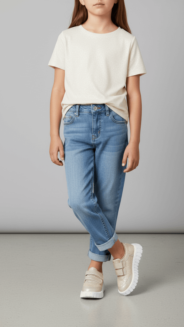 Girls Golden Casual Jogger KD1751