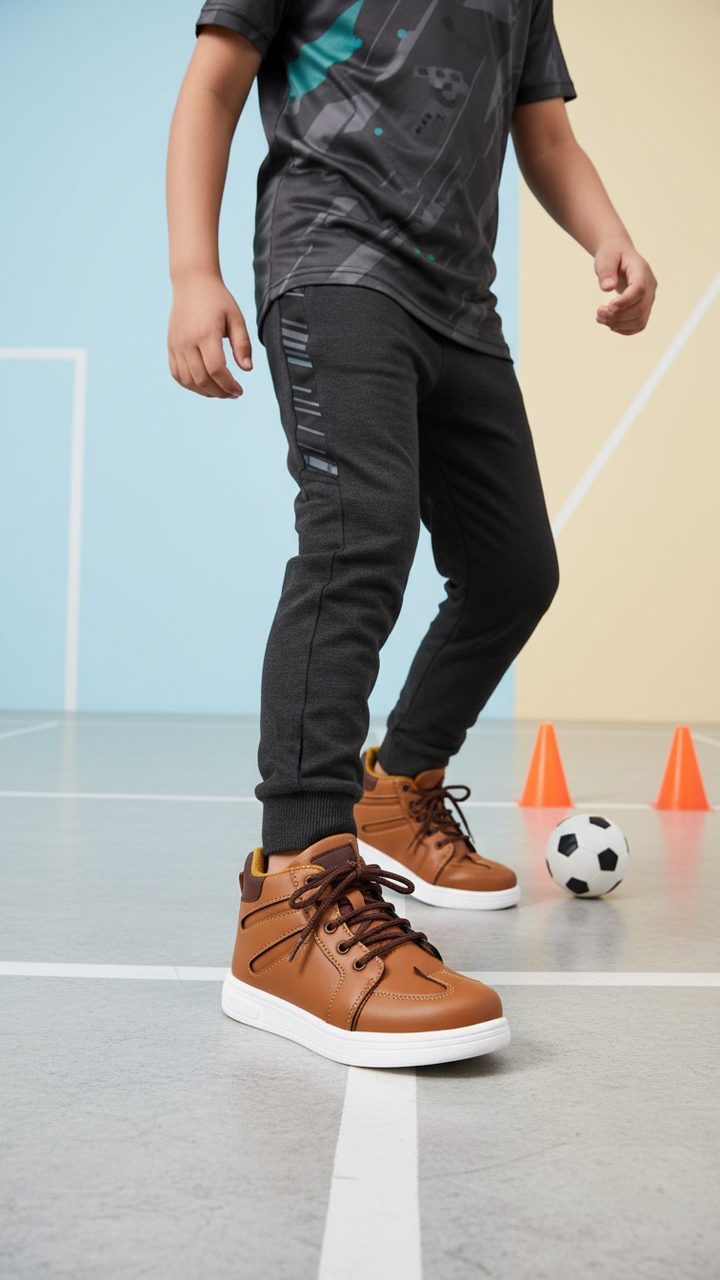 Boys Mustard Formal Long Shoes KD1756