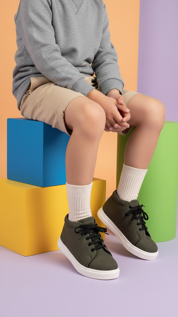 Boys Green Casual Jogger KD1762