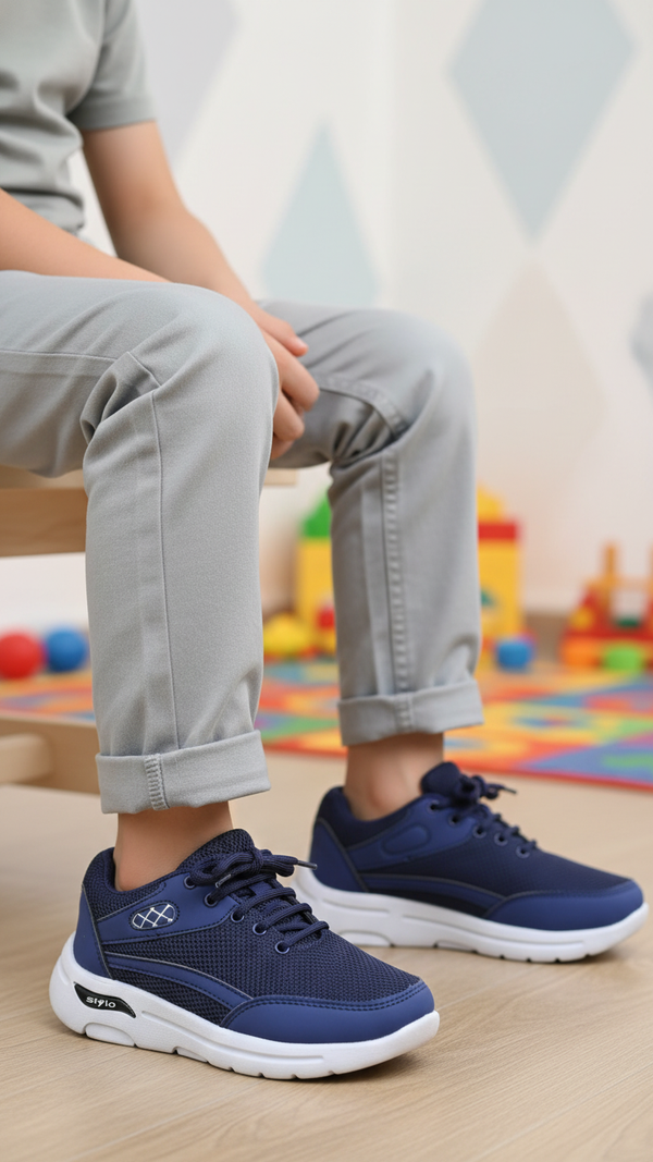 Boys Navy Casual Jogger KD1793