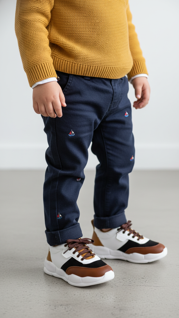 Boys Black Casual Jogger KD1821