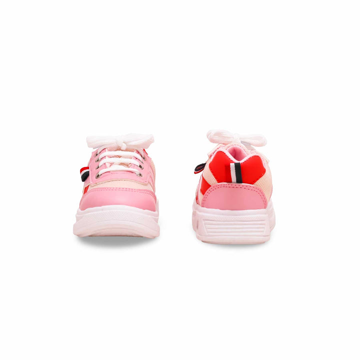 Girls Pink Casual Jogger KD1825