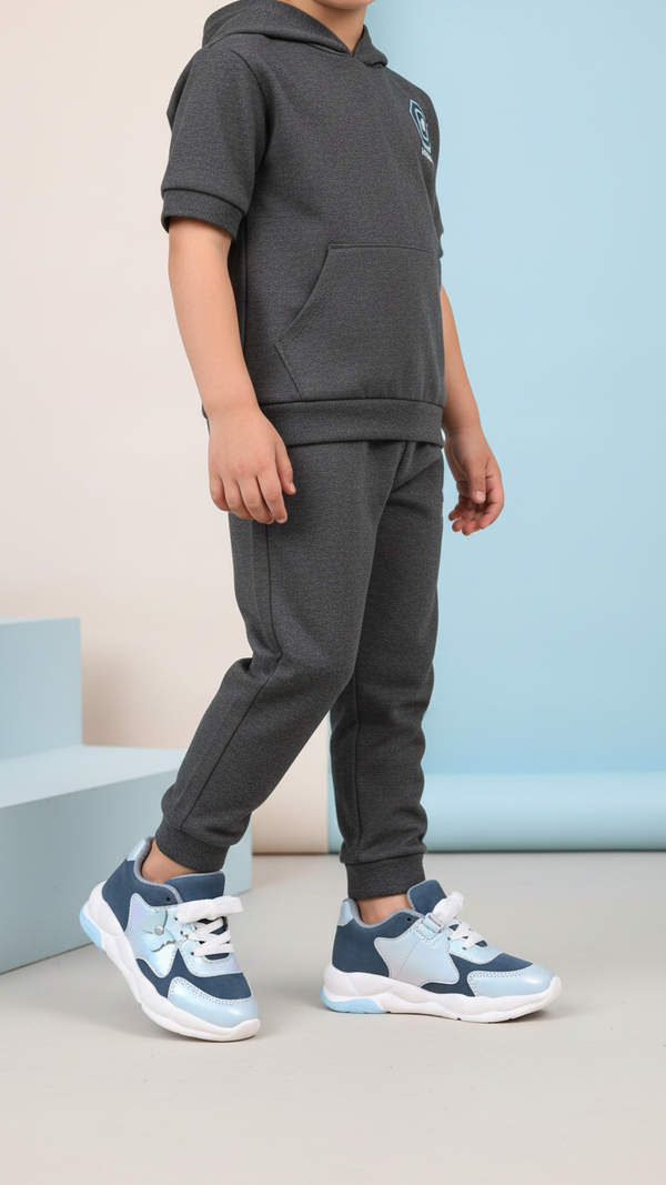 Girls Seagreen Casual Jogger KD1834