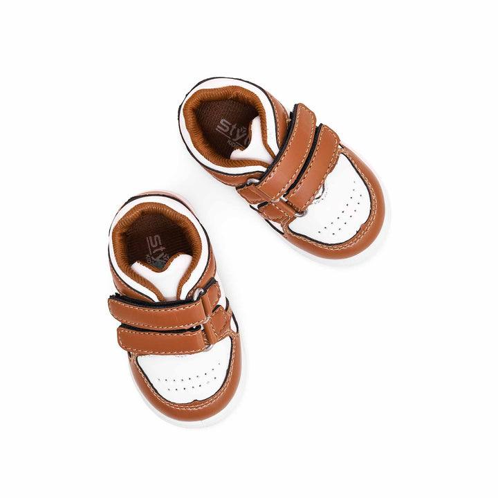 Boys Brown Casual Jogger KD1836