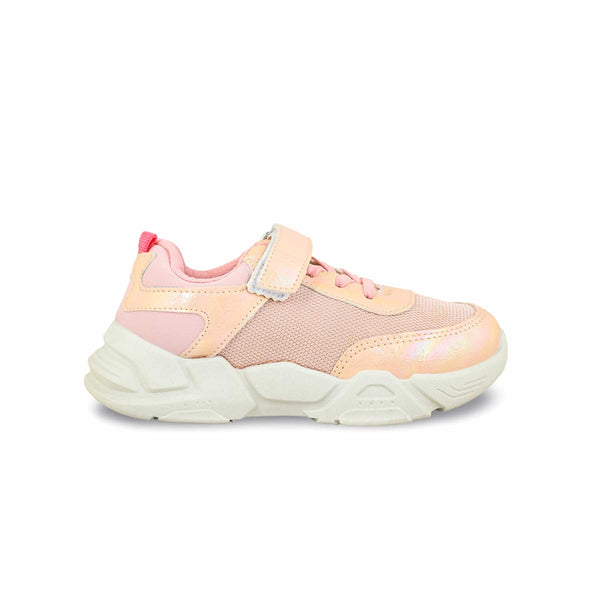 Girls Pink Casual Jogger KD1849