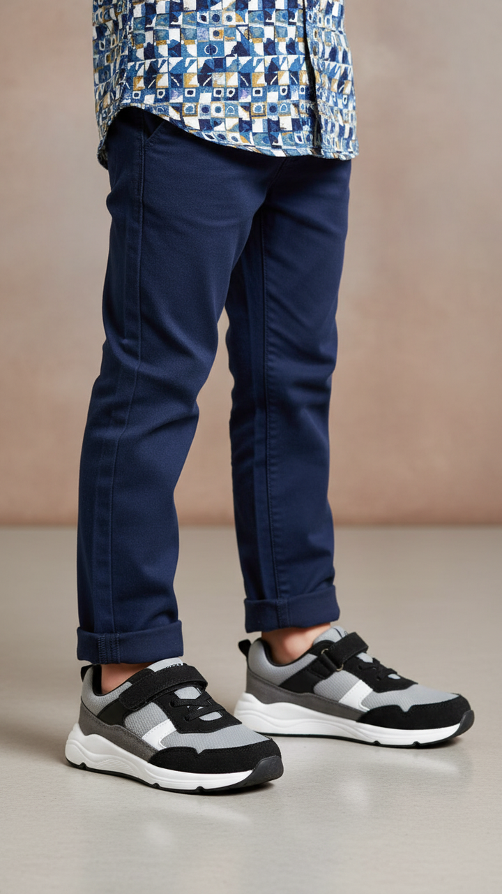 Boys Black Casual Jogger KD1886