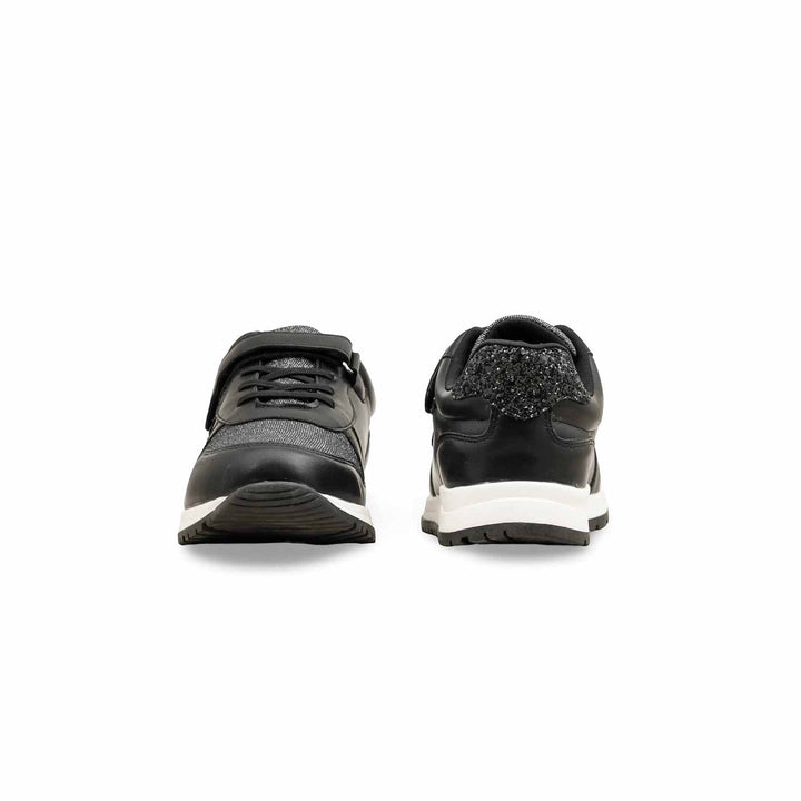 Girls Black Casual Jogger KD1889