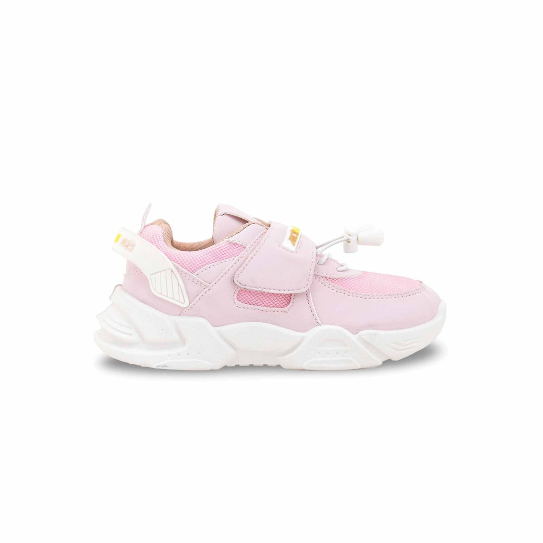 Girls Pink Casual Jogger KD1896