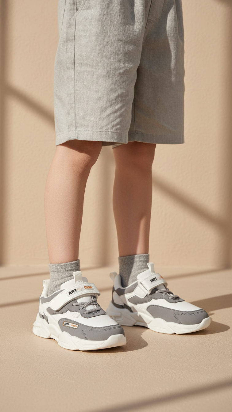 Boys Grey Casual Jogger KD1903