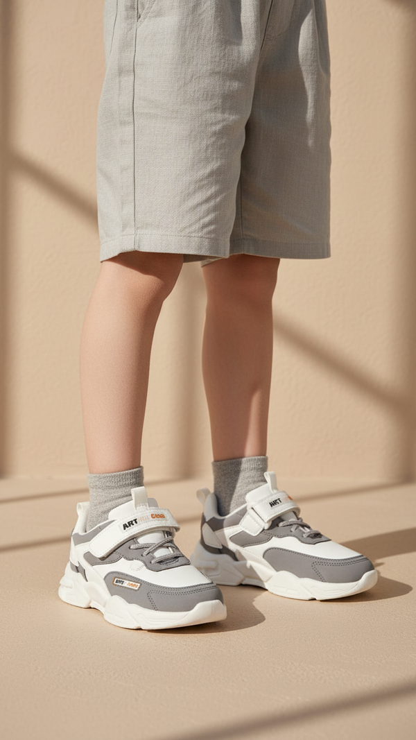 Boys Grey Casual Jogger KD1903