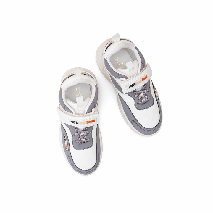 Boys Grey Casual Jogger KD1903