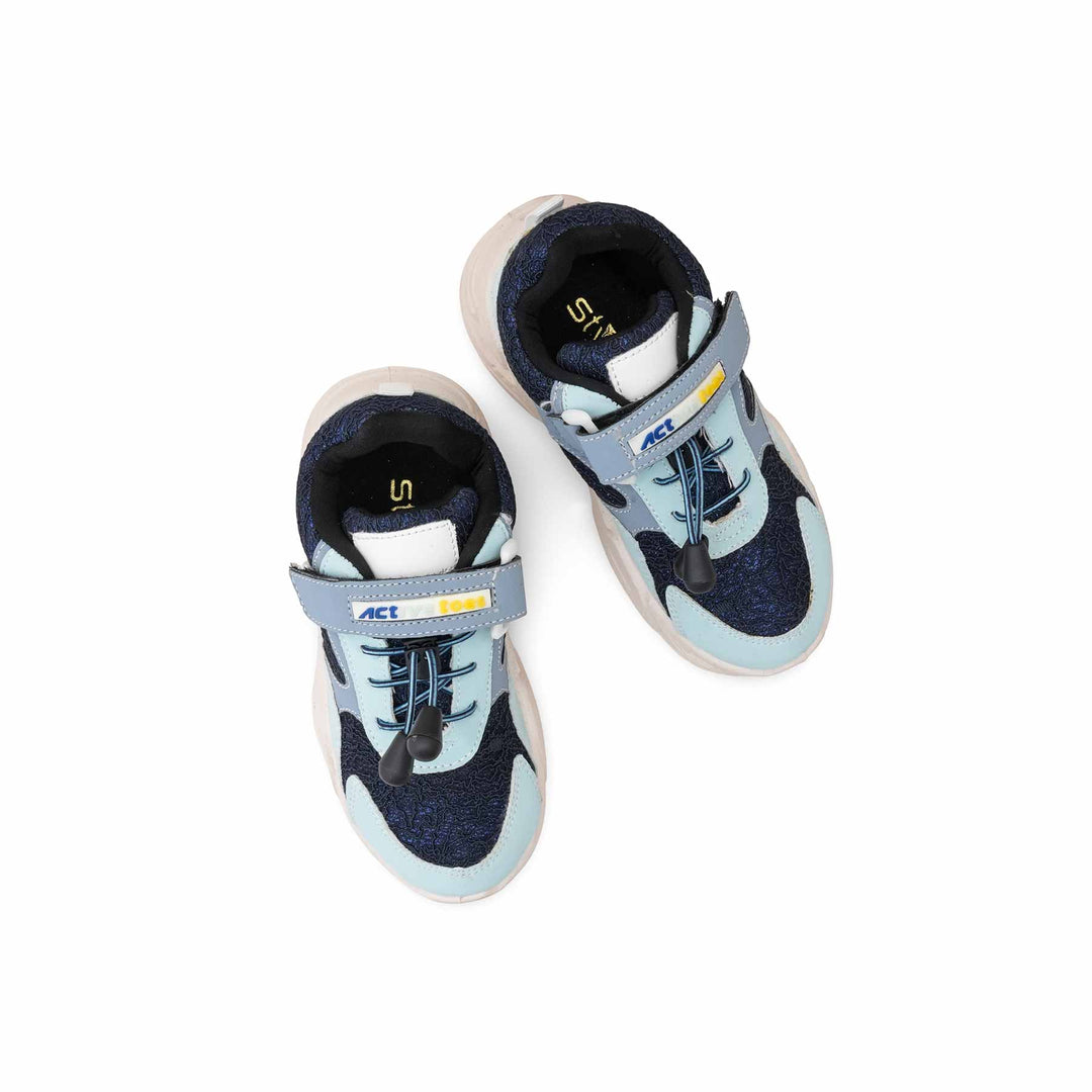 Girls Sky Blue Casual Jogger KD1905