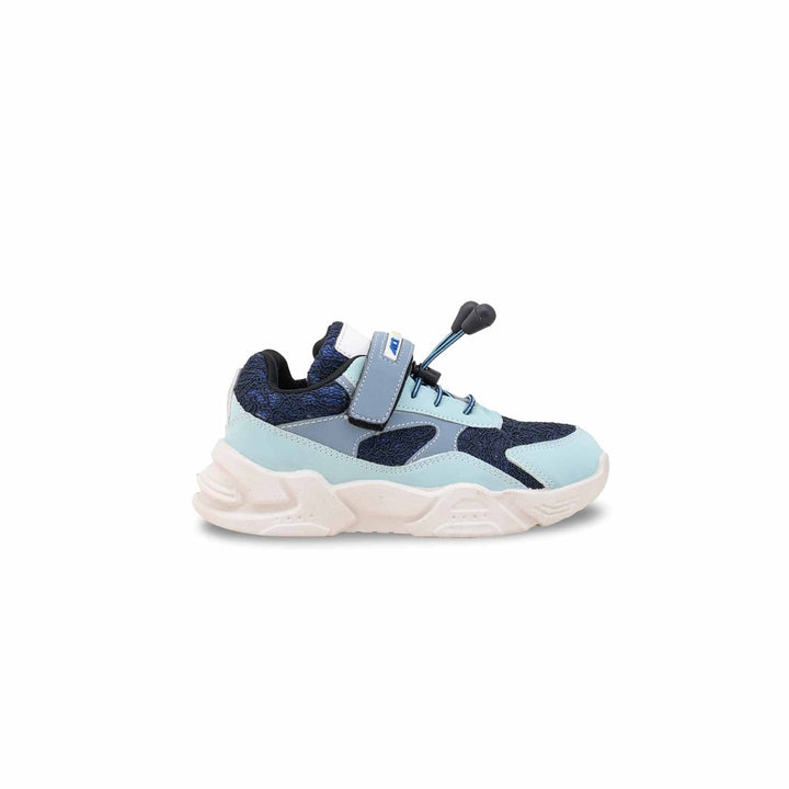 Girls Sky Blue Casual Jogger KD1905