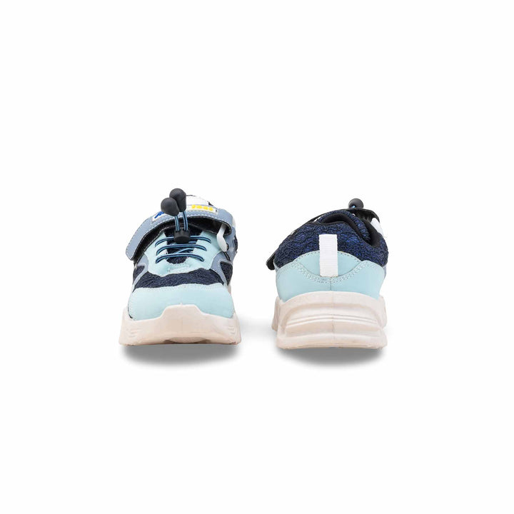 Girls Sky Blue Casual Jogger KD1905