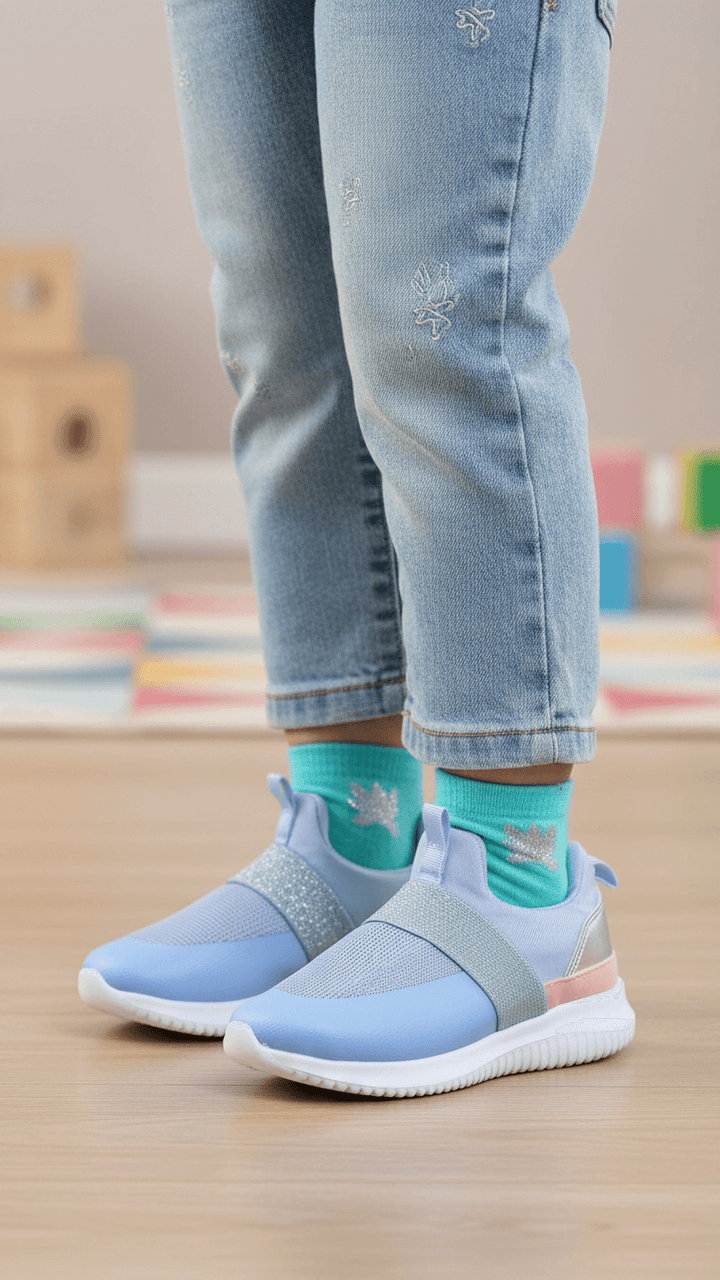 Girls Purple Casual Jogger KD1917