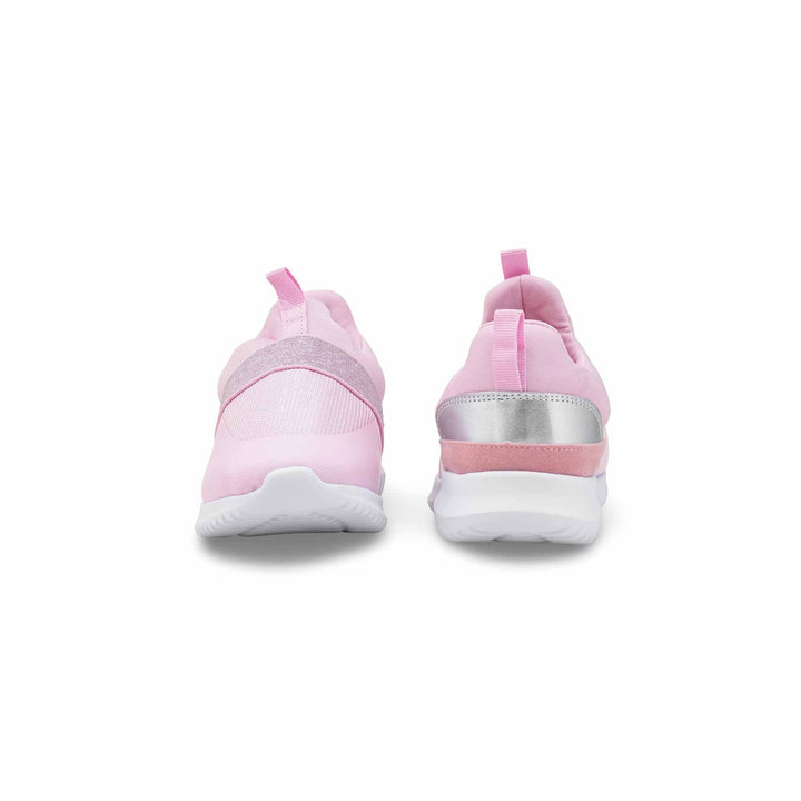 Girls Pink Casual Jogger KD1917