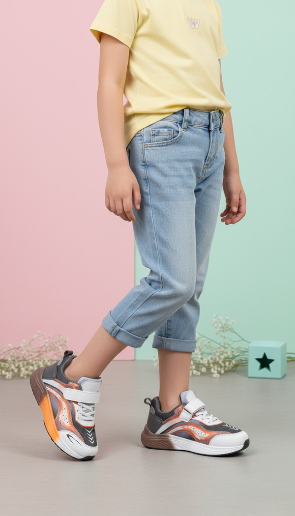 Girls Pink Casual Jogger KD1924