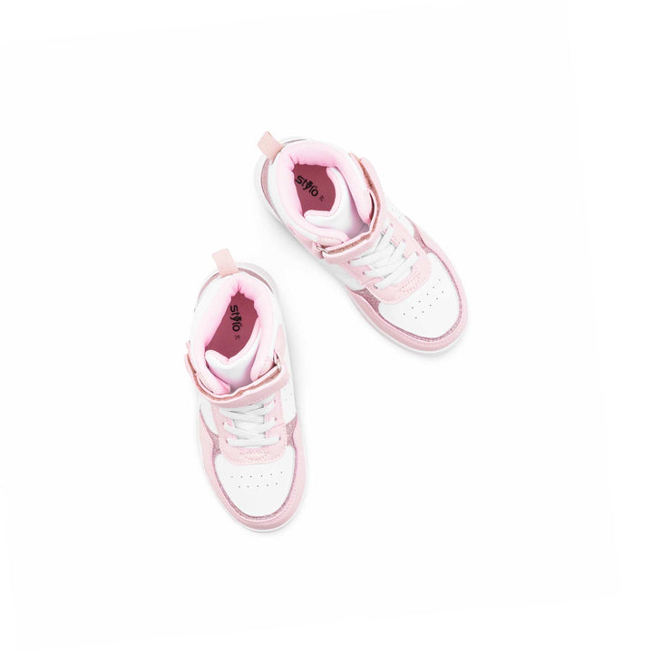 Girls Pink Formal Long Shoes KD1926
