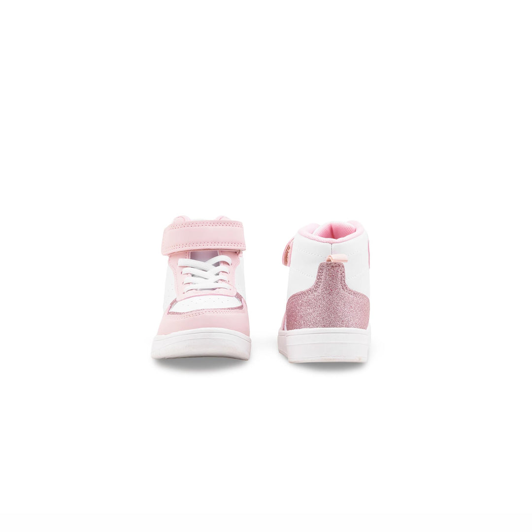 Girls Pink Formal Long Shoes KD1926