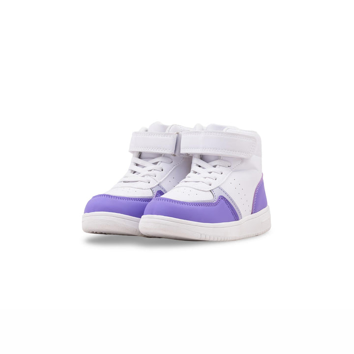 Girls Purple Formal Long Shoes KD1926
