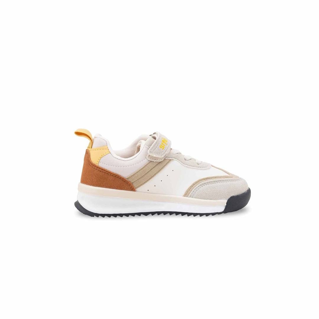 Girls Beige Casual Jogger KD1928