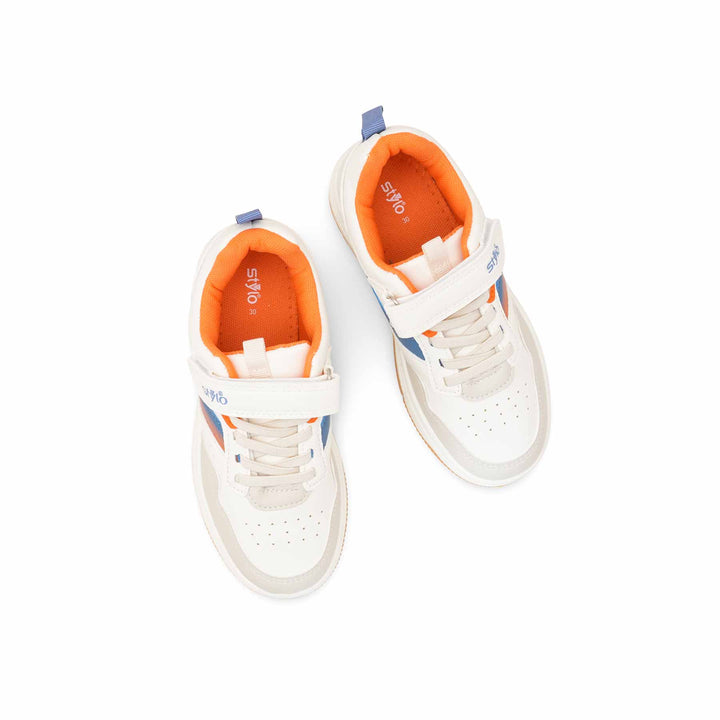 Girls Beige Casual Jogger KD1929