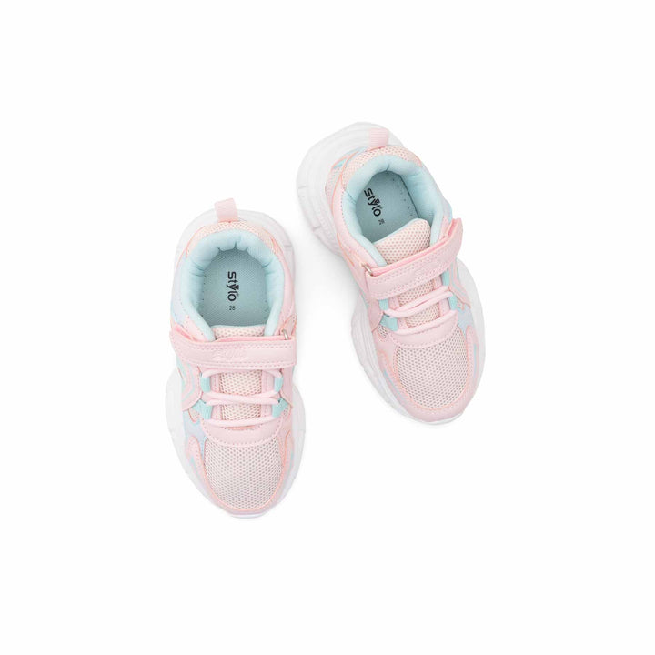 Girls Pink Casual Jogger KD1930