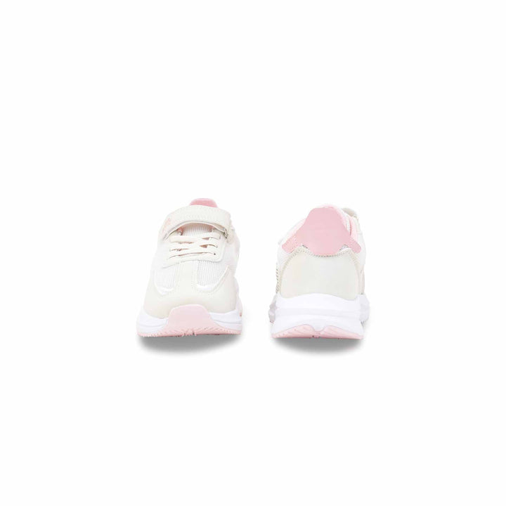 Girls Beige Casual Jogger KD1931