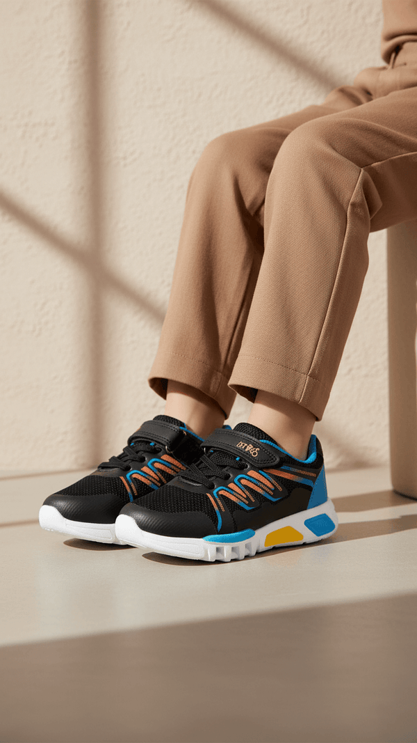 Girls Black Casual Jogger KD1933