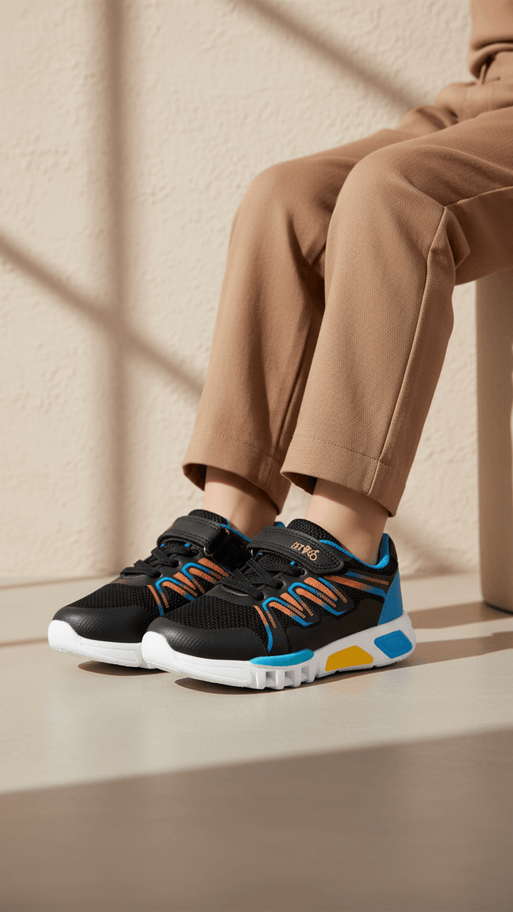Girls Black Casual Jogger KD1933