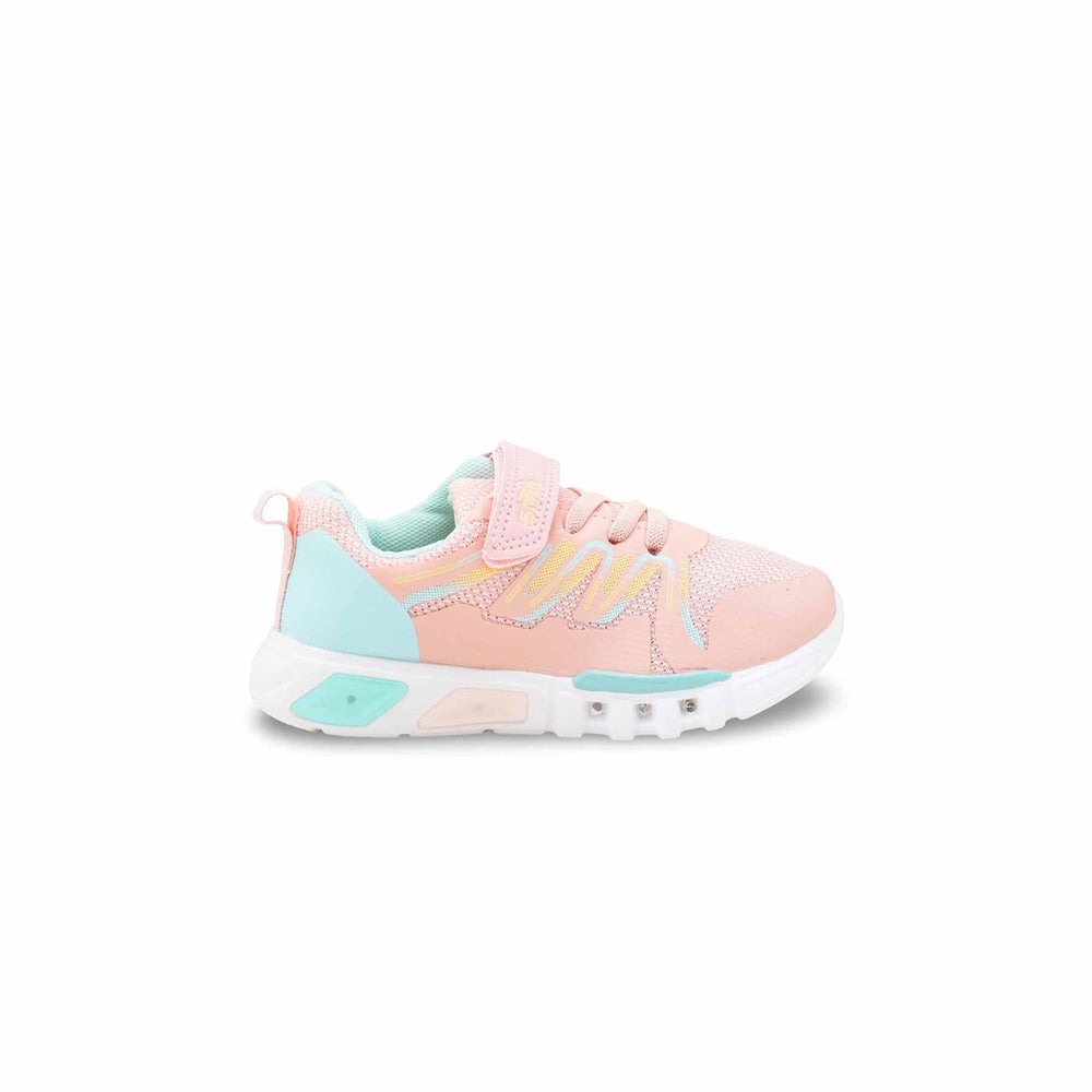 Girls Pink Casual Jogger KD1933