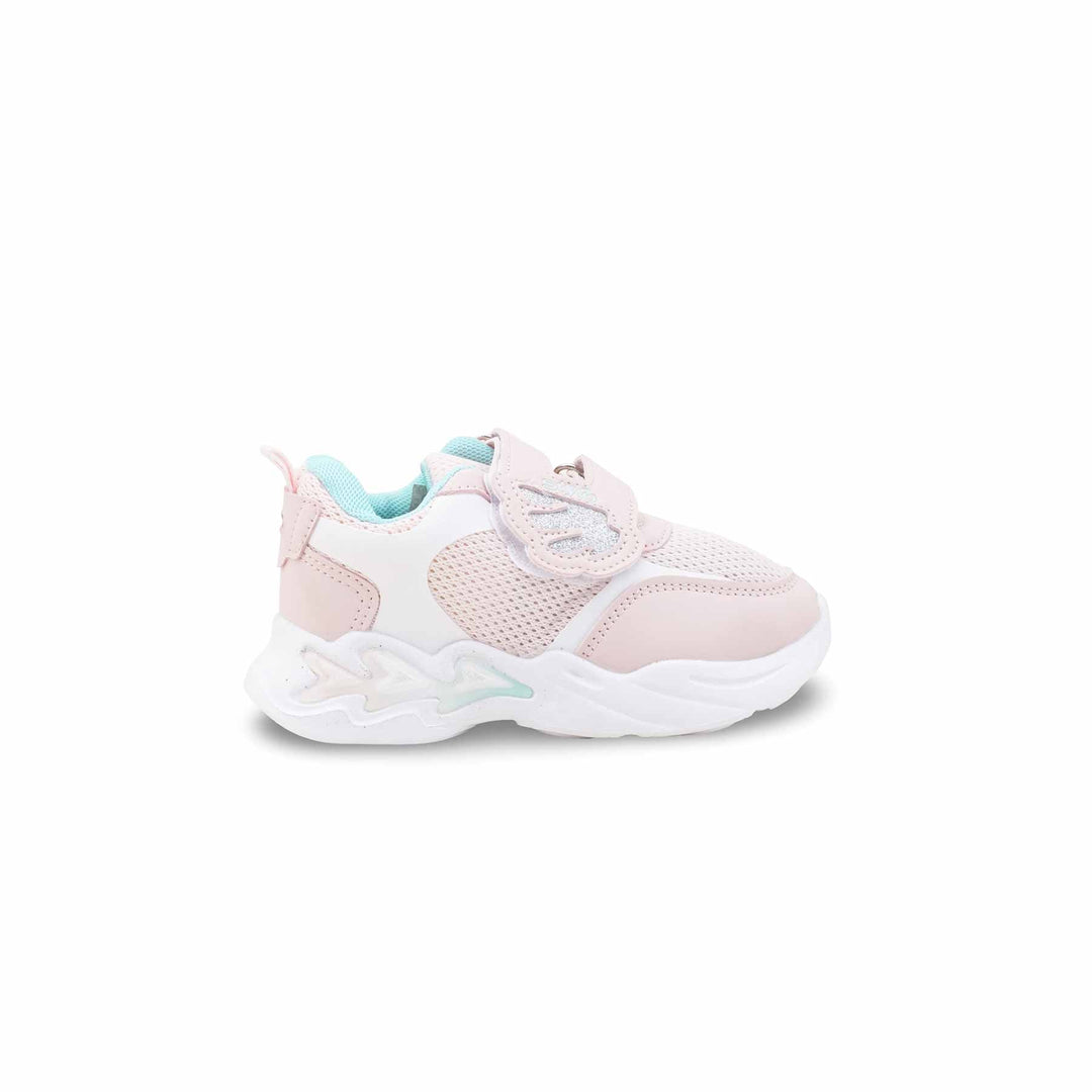 Girls Pink Casual Jogger KD1934