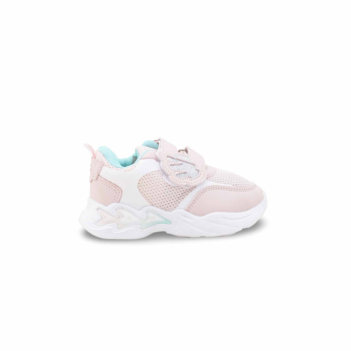 Girls Pink Casual Jogger KD1934