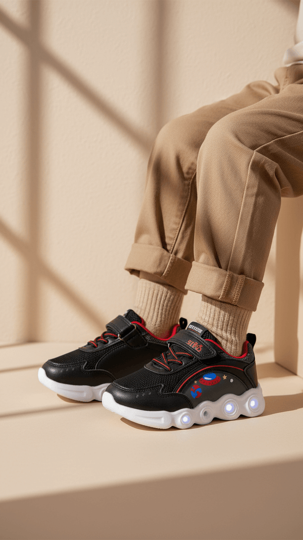 Girls Black Casual Jogger KD1935