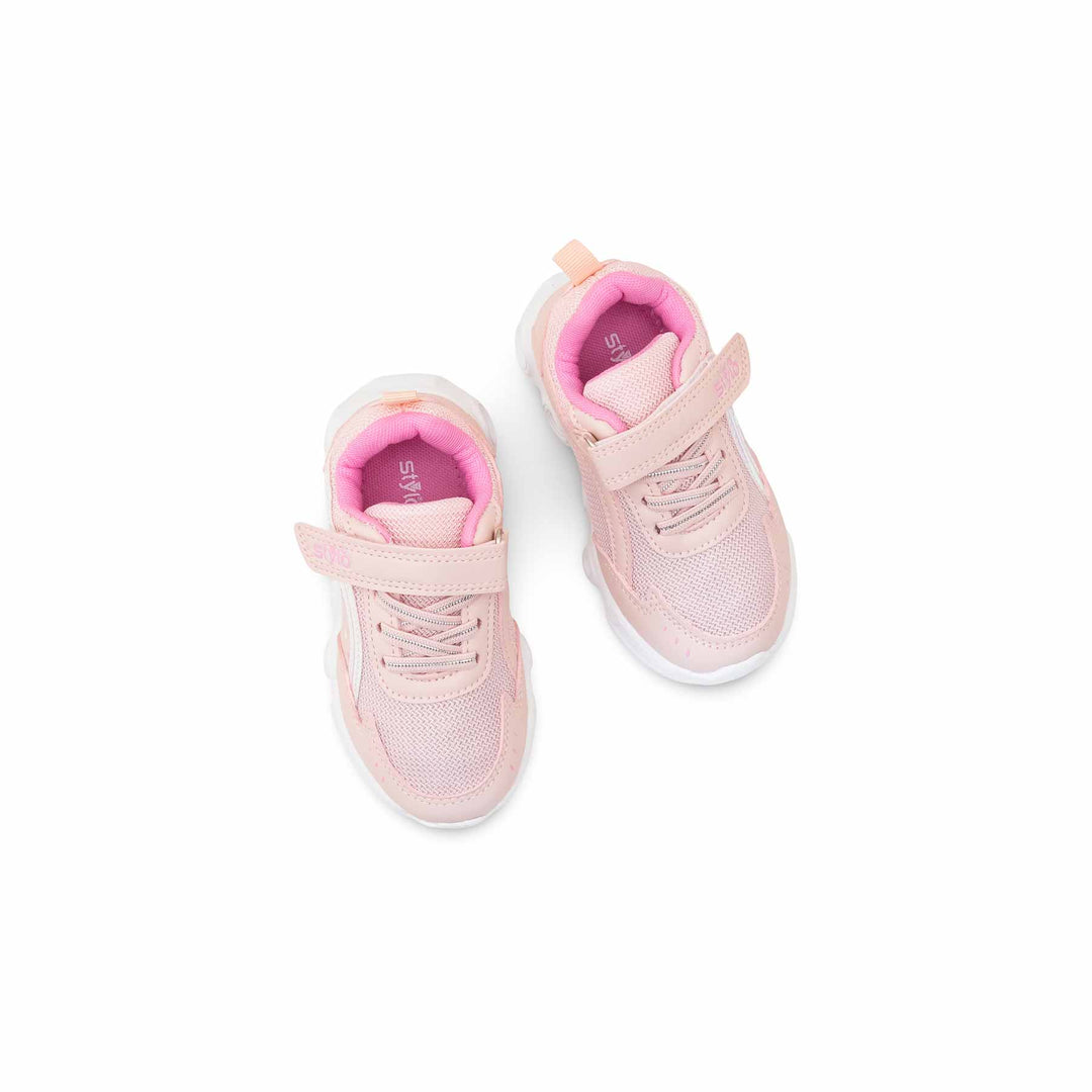 Girls Pink Casual Jogger KD1935