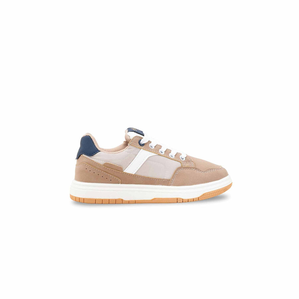 Girls Beige Casual Jogger KD1936