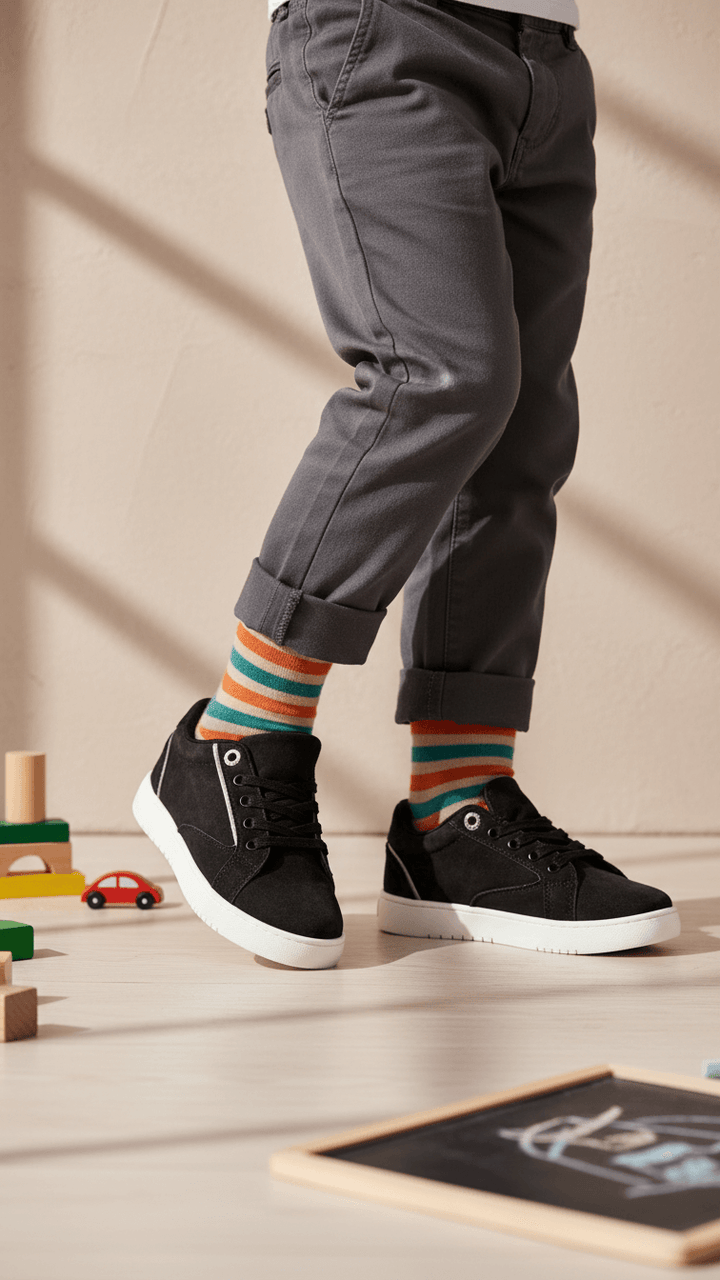 Girls Black Casual Jogger KD1941